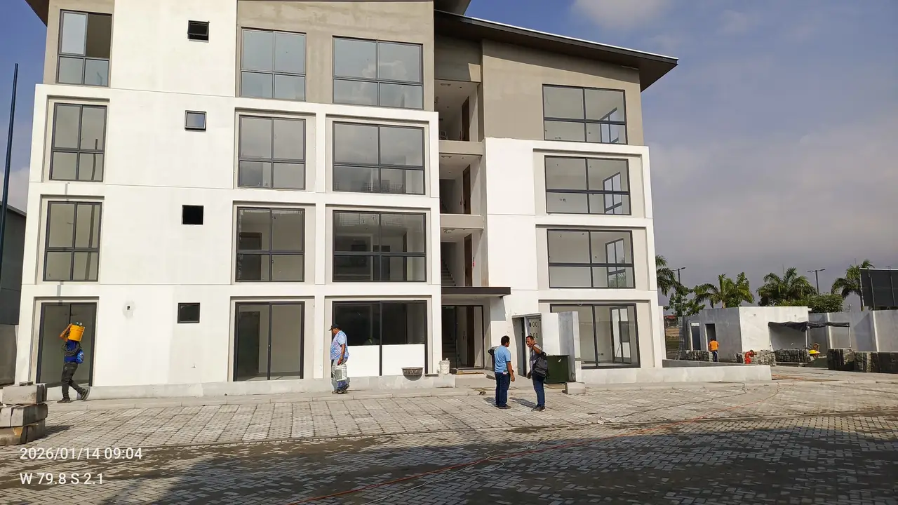 Fachada de condominio, proyecto Costa Brisa